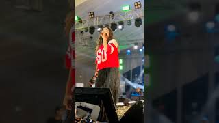 Monali Thakur live concert in Jagdalpur 1st time singing haalo haalo in live concert 💕 [upl. by Modeste]