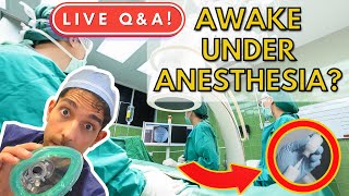 Anesthesia Awareness 😳 Awake For Surgery [upl. by Ergener664]