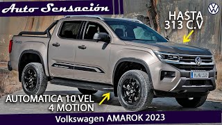 Presentación Volkswagen Amarok 2023  El pickup de VW se sofistica [upl. by Aisyle]