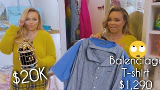 dumb Closet Tour Reaction Trisha Paytas [upl. by Ahso]