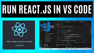 Create and Run First React js app in Visual Studio Code on Windows 1011 Set Up Nodejs in VS Code [upl. by Norra]