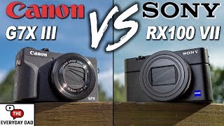 Canon G7X III VS Sony RX100 VII  YouTube Cameras of the Future [upl. by Rosol]