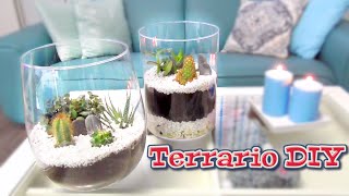 How to make your DIY Terrarium Perfect gift idea [upl. by Pompei]