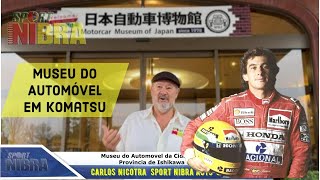 Sport Nibra auto car no Museu do automóvel em Ishikawa Komatsu HOMENAGEM AO SENNA [upl. by Bodi]