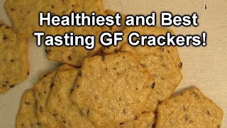 GLUTEN FREE Crunchmaster 5 Seed MultiGrain Cracker 20 Ounce REVIEW [upl. by Newby]