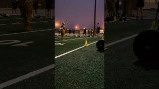 Army Combat Fitness Test  Standing Power Throw army military soldier fitness acft training [upl. by Ecirpac443]