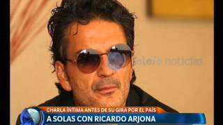 Entrevista a Ricardo Arjona  Telefe Noticias [upl. by Dragde]