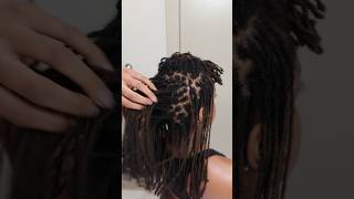 Interlocking My Locs Best Loc Maintenance Method ✨ locs microlocs sisterlocs tipsforlocs [upl. by Lind497]