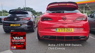 Astra J GTC VXR Convoy Vaux Valves 2022 Brands Hatch [upl. by Nahtiek]