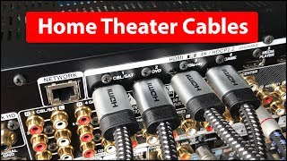 Home Theater Cables  SVS  SecurOMax  Cable Matters [upl. by Sairahcaz]