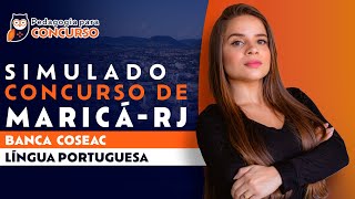 Simulado Língua Portuguesa  Concurso de Maricá  RJ  Banca Coseac  Pedagogia para Concurso [upl. by Terrie]