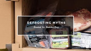 Top 5 Myths About Defrosting Meat BUSTED [upl. by Budge]