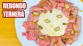 Receta VITELLO TONNATO ▶ APERITIVO PERFECTO 👉 Recetas de verano [upl. by Ailaroc]