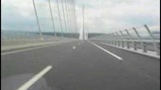 Ride across Millau viaduct [upl. by Akenehs433]