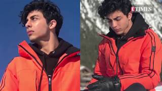 Shah Rukh Khans son Aryan Khan channels Narcos in these pictures fans cant get over his jawline [upl. by Llarret903]