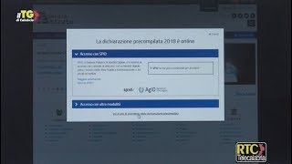 Agenzia delle Entrate Dichiarazione precompilata 2018 RTC [upl. by Chloris]