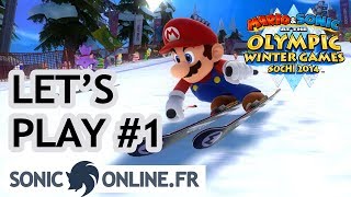 Ski snowboard biathlon reflexion   Mario amp Sonic aux JO dhiver Sochi 2014  Lets Play 13 [upl. by Leimaj695]