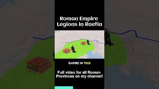 Roman Empire Legions in Cisalpine Gaul history historyfacts shorts [upl. by Ginni]