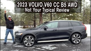 2023 Volvo V60 Cross Country Review on Everyman Driver [upl. by Junna]