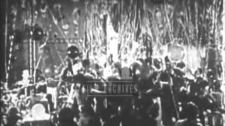 1920s Hogmanay party Archive film 94146 [upl. by Abramo]