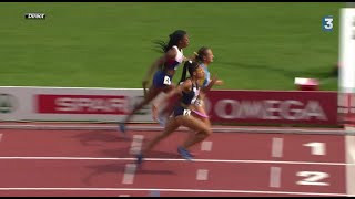 Finish INCROYABLE  France relais 4x400m Femme Championnat dEurope 2014 Women  Incredible finish [upl. by Nosidam]