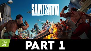 SAINTS ROW Gameplay Walkthrough PART 1 4K PC ULTRA RTX ON  No Commentary [upl. by Ilek842]