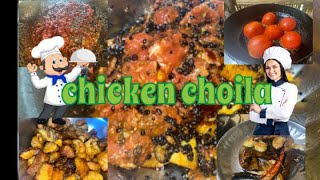 Chicken choila nepali style foodvlog sundayspecialvlog MBzindagi [upl. by Nanon]