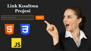 Link Kısaltma Projesi  HTML amp CSS amp JS  Görkemli Yazılım [upl. by Kreiker]