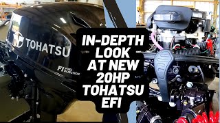 Indepth Review of Tohatsu 20hp 4 Stroke EFI Outboard [upl. by Domeniga]