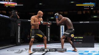 Anderson Silva Vs Adesanya [upl. by Nazler]