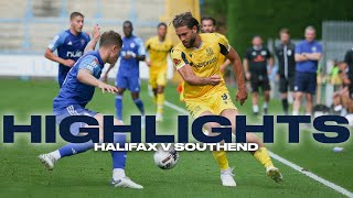 HIGHLIGHTS  FC Halifax Town 11 Southend [upl. by Vine]