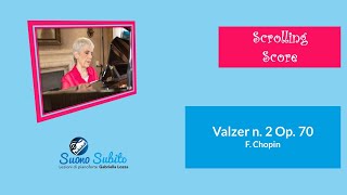 Valzer Chopin Op 70 n 2 [upl. by Nnahs]