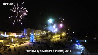 Havířovský městský ohňostroj 2015 [upl. by Tulley148]