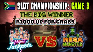 Slot Championship Game 3  Miami Jackpots vs Mega Monster [upl. by Jared]