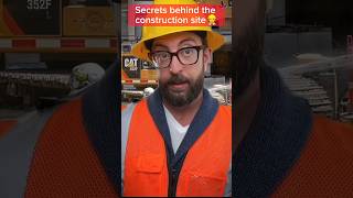 Secrets behind the construction site👷🇺🇲 adamrose construction workers funny [upl. by Cartwright]