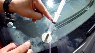 Fixing Windscreen chip i20 [upl. by Bloomer]