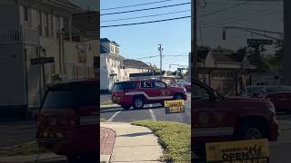 Brookview fire chief 908 responding to a gas leak outside of a house [upl. by Keram841]