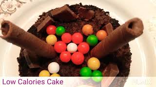 Low Calories Chocolate cake  Chocolate Day cake recipe  Valentine week 💕💖💗 [upl. by Merc]