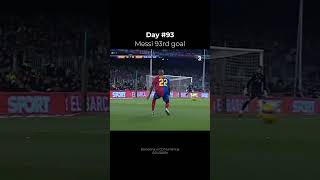 Day 93  Messi 93rd goal  Barcelona vs CD Numancia 1242009 [upl. by Felizio]