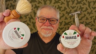 Alexs Shave  RazoRock Mamba Stainless Steel Razor  Proraso Shave Cream  Samogoge Boar Brush [upl. by Tyoh825]