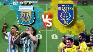 Argentina Vs Kerala Blasters  Thrilling PvP Online football match  FC Mobile [upl. by Notse448]