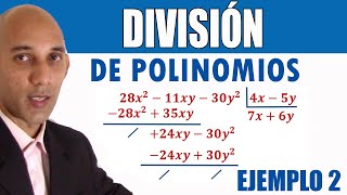 Division de Polinomios  Ejemplo 2 [upl. by Eselehs]