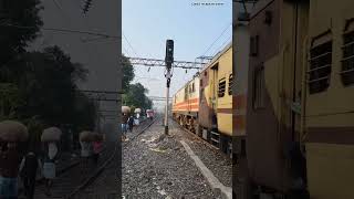 LokPilot gets the train running again after it stops indiantrains indianrailways train [upl. by Annaoj]