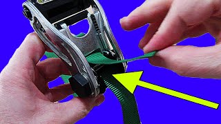 How to use Ratchet Straps like a Pro [upl. by Euphemiah]