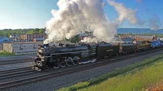 NKP 765 Barking Through the AllegheniesChasing the Horseshoe Curve Special [upl. by Eniffit]