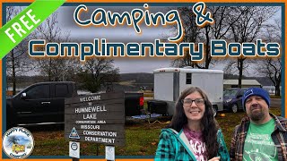 FREE Camping by the Lake  Hunnewell Conservation [upl. by Orvie714]