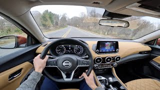 2024 Nissan Sentra SV  POV Walkaround and Test Drive ASMR [upl. by Mabel]