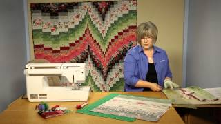 Quilting Quickly Fire amp Ice Bargello Quilt Pattern [upl. by Anerrol]