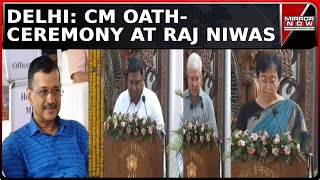 Atishi To Take Oath As New Delhi CM 5 AAP Cabinet Ministers Also Take Oath At Raj Niwas  Top News [upl. by Mishaan]