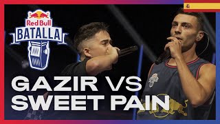 GAZIR REACCIONA A NITRO 🇨🇱 VS SWEET PAIN 🇪🇸 FMS INTERNACIONAL 🏆 [upl. by Eelac]